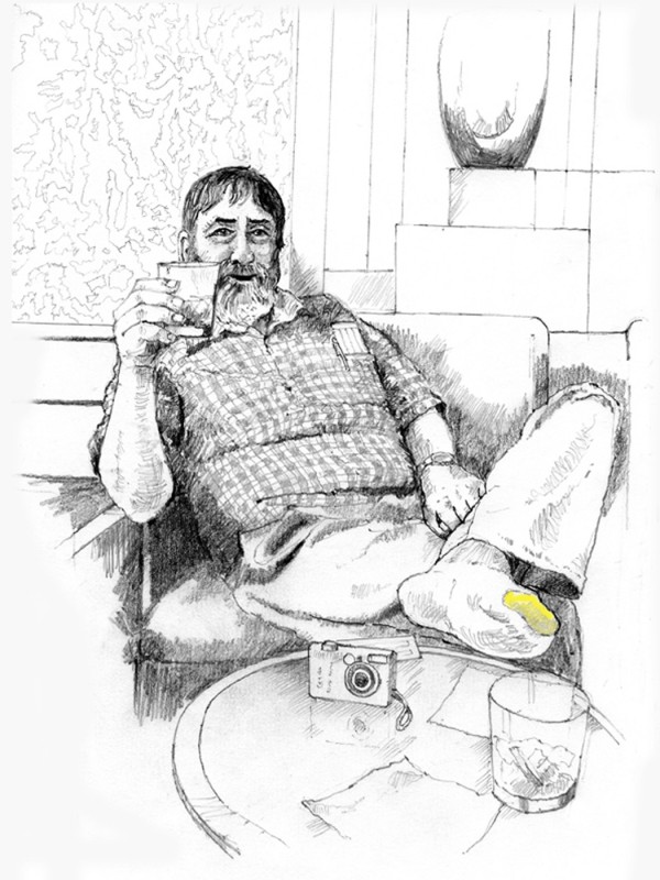 Jon - Pencil Study from Photograph by Alan Blavins